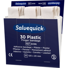 609600 Plåsterrefill Salvequick Långa (6x30 st)