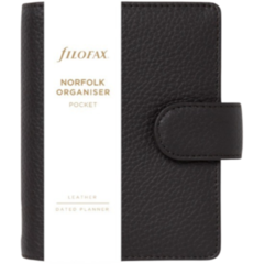 FX9022667 Systemkalender Filofax Norfolk Svart Pocket