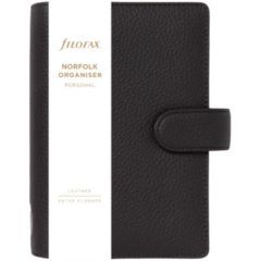 FX9022668 Systemkalender Filofax Norfolk Svart Pocket