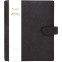 FX9022669 Systemkalender Filofax Norfolk Svart A5