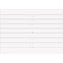 FX9342210 Anteckningsblock Vit A5 Linj.