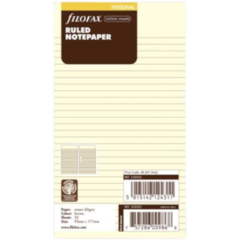 FX9133053 Refill Ark Filofax Linjerade Créme Personal