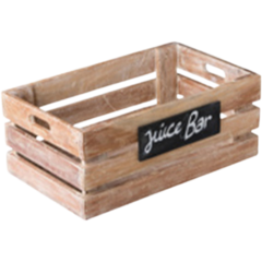 MANBOX Trälåda med Chalkboard Stylepoint 50x30cm