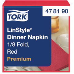 157478190 Servett Linstyle Tork Röd 1/8