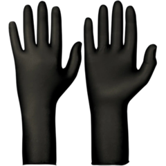 GB114881 NITRILE GLOVES ESD BLACK