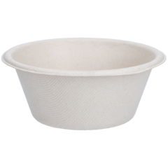 772911 Skål Bagasse Brun Djup 20cl