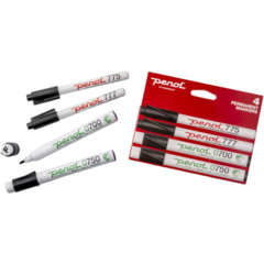 12901001 Merkintäkynä Penol Musta 4-pakkaus – 775, 777, 700, 750