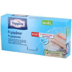 92375 Fryspåsar Toppits 6L 20-Pack