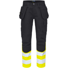 PJ6560 Projob 6560 työhousut joustolla huomioväri luokka 1