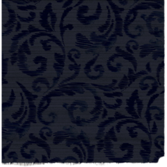 119223754 Servett Dunilin Damast Svart 40x40cm