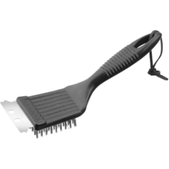 HE525418 Grillborste med Stålborst & Skrapa Hendi 20cm