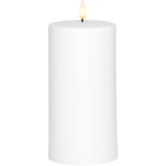 424414 Solar LED pillar candle Ø7.5 x H10 cm