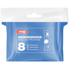 024598 REFILL 8 SNÖGG PELASTUSPAKETTI