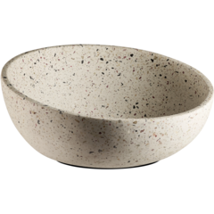 AP30082 Skål APS Terrazzo Vit