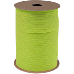 2052055430200 Smalt Bomullsbånd Lysgrønn 5mm