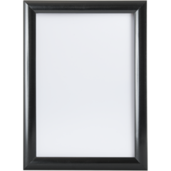 8310107 Wall frame A4 Black 25 mm
