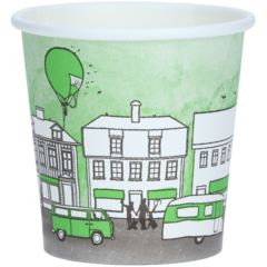 184004A Pappersmugg City 12cl