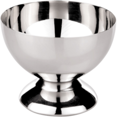 1439105 Glasskål på Fot Was  Rostfri Ø 10,5cm