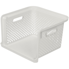 3005711 Basket SmartStore Essence White 35x37.5x23cm