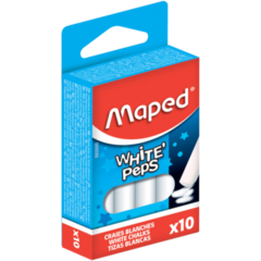 593500 Tavelkrita Vit Maped 10-pack