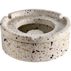 AP00557 Askkopp APS Terrazzo Vit