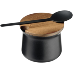 AP00633 Sockerskål APS Svart/Brun Ø8cm