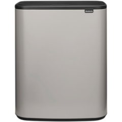 BRA19 Brabantia Touch Bin Bo 60L