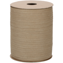 2052005711E200 Smalt Bomullsbånd Natur 5 mm x 200 m