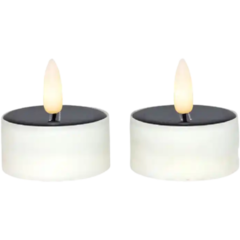 420212 Large solar LED tealight set 2 pcs