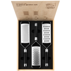 MA530135 Rivjärn Laguiole 3-set Svart/Silver