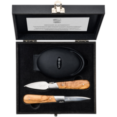 MA530508 Musselknivar Laguiole Olive 2 Set