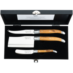 MA530510 Ostknivar Laguiole Olive Set 3-pack