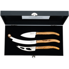 MA530524 Ostknivar Laguiole Olive Set 3-pack