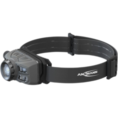 1600-0528 Pannlampa Ansmann HD450FRS Uppladdningsbar m. Sensor 450lm