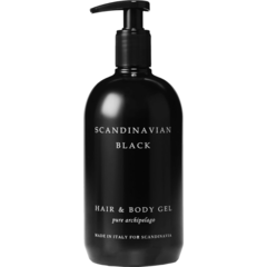 BB801003110 Scandinavian Black Hair & Body Wash 500 ml
