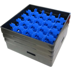 15BL3025BL Fackindelad korg + 3 ramar*