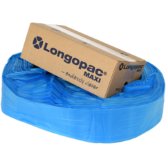 555301015 Longopac Säckkassett Maxi 110m - Blå