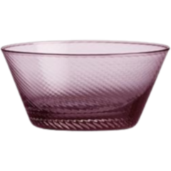 AID14567 Raw Swirl Glasskål rosa 12,5cm