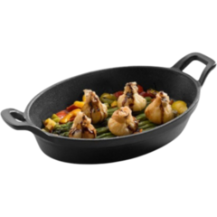 BLOP23508 FrankHugo Gjutjärn Oval 21,5cm