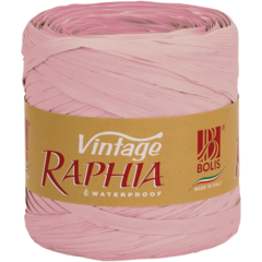 102139 Bastbånd Vintage Rosa 15 mm