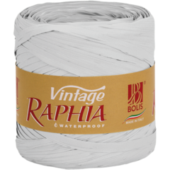 102142 Raffia Ribbon Vintage Grey 15