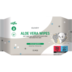 RYB060113 Baby Tvättservetter Aloe Vera Gunry 72st