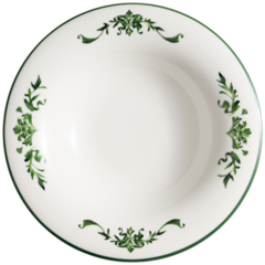 LASGRABS27CK Tallrik Djup Lavis Green