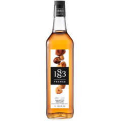 1017106 1883 Roasted Hazelnut Syrup 1L