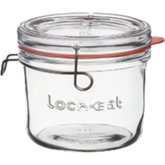 BL12159 Glasburk Luigi Bormioli Lock-Eat 0,5 L