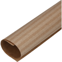 440755001 Floral Wrapping Paper Lacquer Stripe Natural Sheets