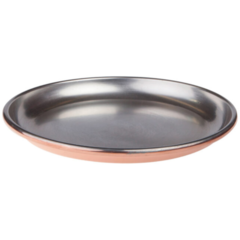 COCU15825 Skaldjursfat Patina Koppar