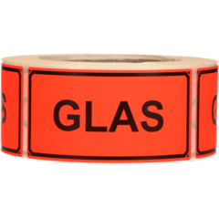 123368 Label Glas 50x100x76 mm