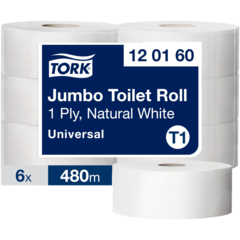 157120160-2 Toalettpapir Tork Universal T1