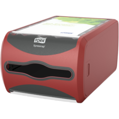 157272512 Servettdispenser Tork Xpressnap N4 Liggande Röd